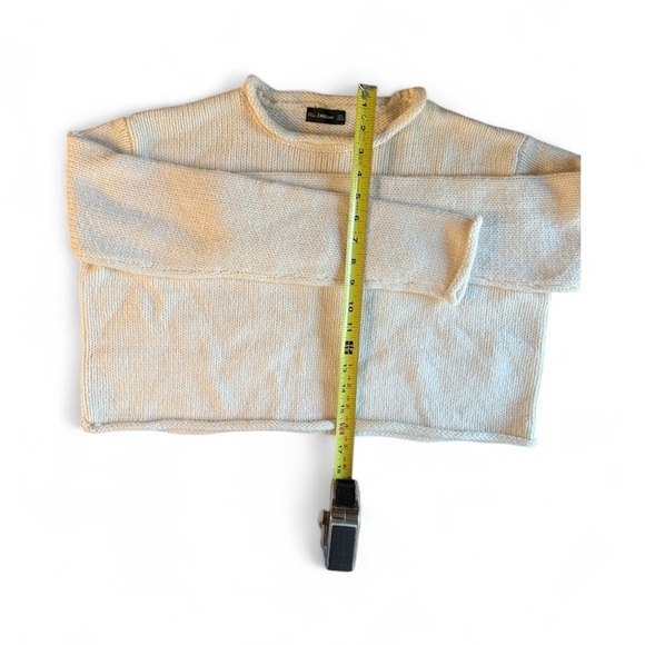 Zara Cream Knit Sweater - Picture 7 of 8